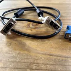 DVI-DとVGAデュアルコネクタケーブル