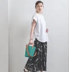 UNITED ARROWS シアー フレア マキシスカートのサムネイル
