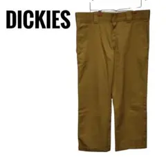 良品♡DICKIES ブラウン カジュアルパンツ メンズ スリムストレート