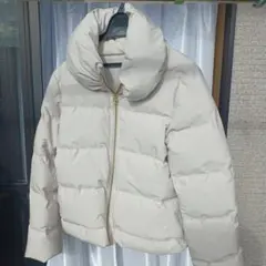 ダウンコート　ジャケット新品ベージュ色