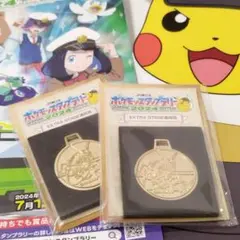ポケモン　レックウザ　メダル2個　2024 EXTRA STAGEスタンプラリー