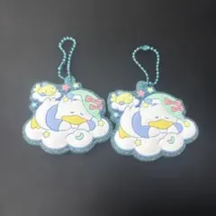 サンリオ　ぷっくりラバマスグミ　あひるのペックル　ラバーマスコット