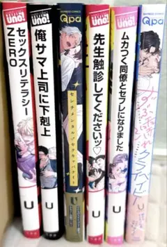 BL漫画　U先生　まとめ売り　6巻