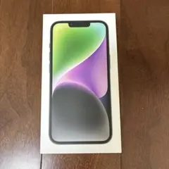 Apple iPhone 14 128GBの箱　ケーブル