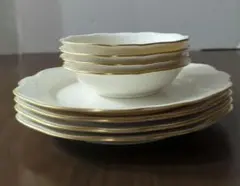 ノリタケ　コンテンポラリー　ボウル　小皿　4個　23cmプレート　4枚
