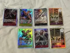 A*7様 ワンピースカード　7枚セット売り