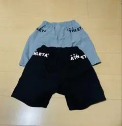 ATHLETA ハーフパンツ グレー ブラック セット