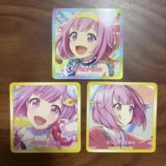 プロセカ　鳳えむ　ステッカー3枚セット