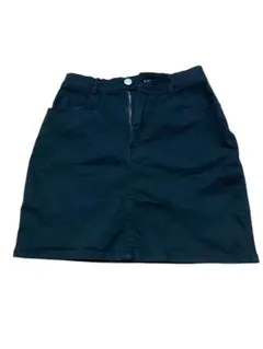 黒デニム タイトスカート