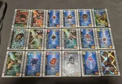 【当時物資料付】ムシキング 引退品まとめ売り 銀レア・ファイル・一覧表など完備