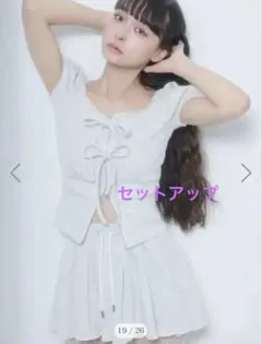 ラメスウェットキャミボレロセット ROJITA ロジータ クチュール ピンク