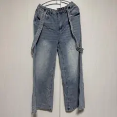 【1週間限定掲載】 Dazy サスペンダー付きデニム Lサイズ