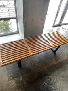 ネルソンベンチ リプロダクト プラットフォームベンチ1500mm - メルカリ
