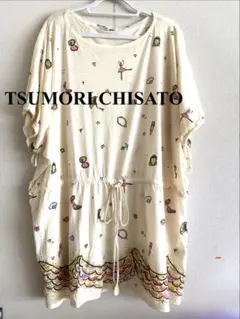 ツモリチサト TSUMORI CHISATO チュニック L シルク100%のサムネイル