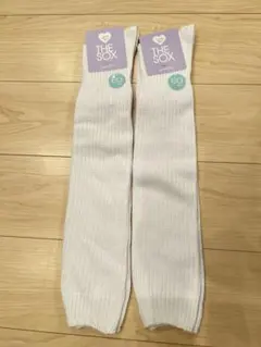 ルーズソックス　60cm　2足白　JK イベント コスプレ 23 24 25