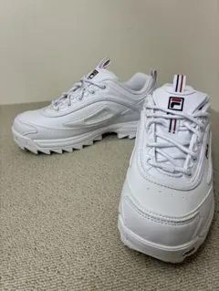 【未使用】FILA ディスラプター2 スニーカー 23cm ホワイト 厚底