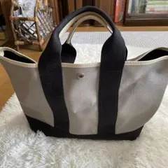 本日限定価格Breath トプカピグレーと黒のトートバッグ