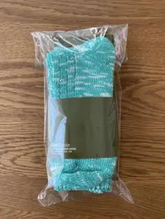 2-PACK SLUB CREW SOCKS FOREST GREEN