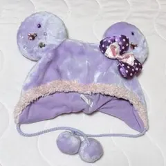 ミニー ファンキャップ ディズニー 紫
