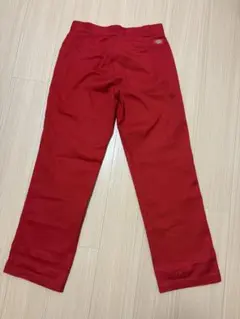 定価16500円 BEDWIN Dickies クロップドパンツ RED - メルカリ