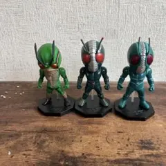 仮面ライダー デフォルメフィギュア 3体セット