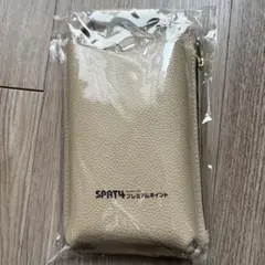 SPAT4 プレミアムポイント スマホショルダーバッグ ベージュ 新品未使用