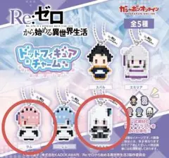 Re:ゼロから始める異世界生活 ドットフィギュアチャーム ガチャ