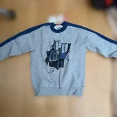 【タグ付き】PUMA グレー ネイビー トレーナー 130cm