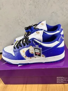 Supreme×NikeSB DunkLowOG QS Gold Stars