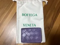 BOTTEGA VENETA 三つ折り財布 パープルのサムネイル