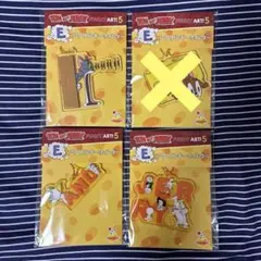 トムとジェリー　happyくじ　Ｅ賞　アクリルキーホルダー　トム　ジェリー　4点