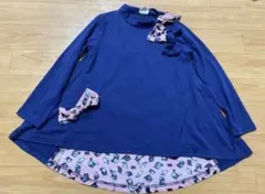 韓国子供服　Aラインワンピース