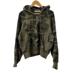 NVRFRGT ネヴァーフォーゲット ZIP UP HOODIE カモ パーカー - メルカリ