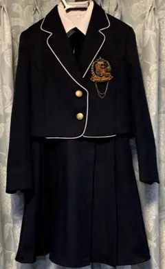 ♡レピピ 制服風セットアップ ネイビー XS/S ♡