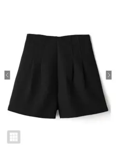 ハイウエストタックショートパンツ