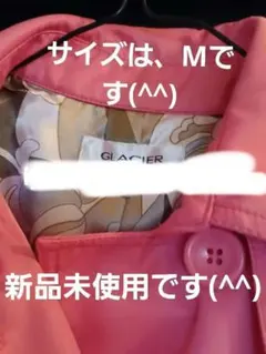 glacierのトレンチコート