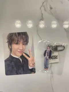 SEVENTEEN HOLIDAY FC更新トレカ キーホルダー THE8