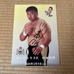 2026年最新】川田利明の人気アイテム - メルカリ