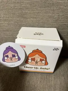 CRYBABY CHEER UP, BABY! パープル ぬいぐるみペンダント