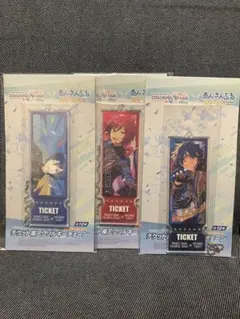 プロセカ×あんスタ　チケット風アクリルキーチェーン