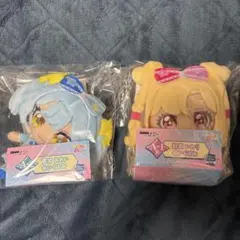 【カード付き！】おねがいアイプリ DMMくじ いのり あおい ぬいぐるみ A賞