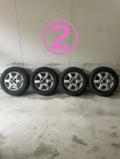 【送料込】トヨタ純正ホイール＋ノーマルタイヤ＋ナットセット195/65R15 送料込】トヨタ純正ホイール＋ノーマルタイヤ＋ナットセット195/65R15