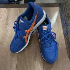 asics スニーカー ブルー 27.5cm アシックス 靴