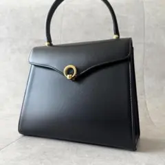 極美品　傳濱野　ハンドバッグ　Fereal　フェリール　ゴールド金具　黒　レザーのサムネイル