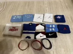 リストバンドセット まとめ売り　Nike Jordan Under Armour