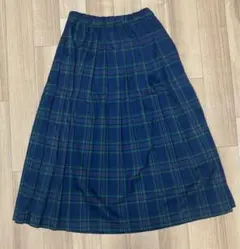 chambre de charme チェック柄　プリーツスカートのサムネイル
