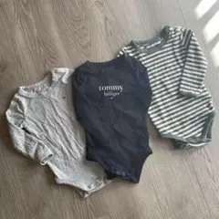 未着用✨トミーヒルフィガーTOMMY HILFIGER ロンパース　3点セット