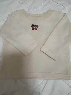 SIMPLE FREE さくらんぼ 長袖カットソー 70cm