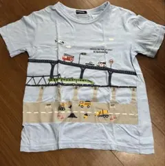 クレードスコープ 電車 Tシャツ 130のサムネイル