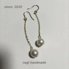 (4209)あこや真珠ピアス(お取り置き)